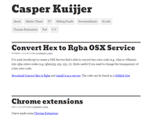 Tablet Screenshot of kuijjer.com